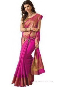 Taanshi Embellished Fashion Silk Sari